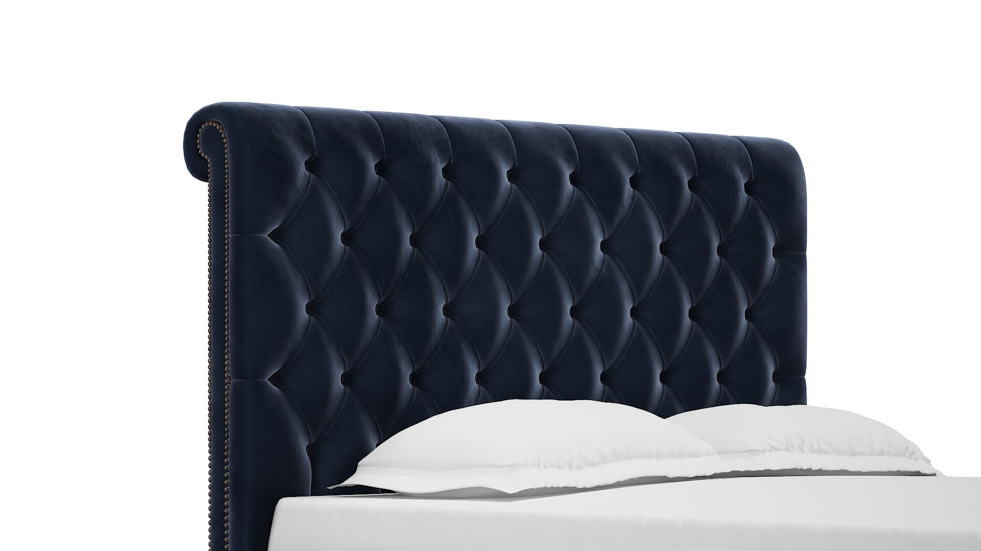 Decima Royale Cobalt Bed Queen Headboard