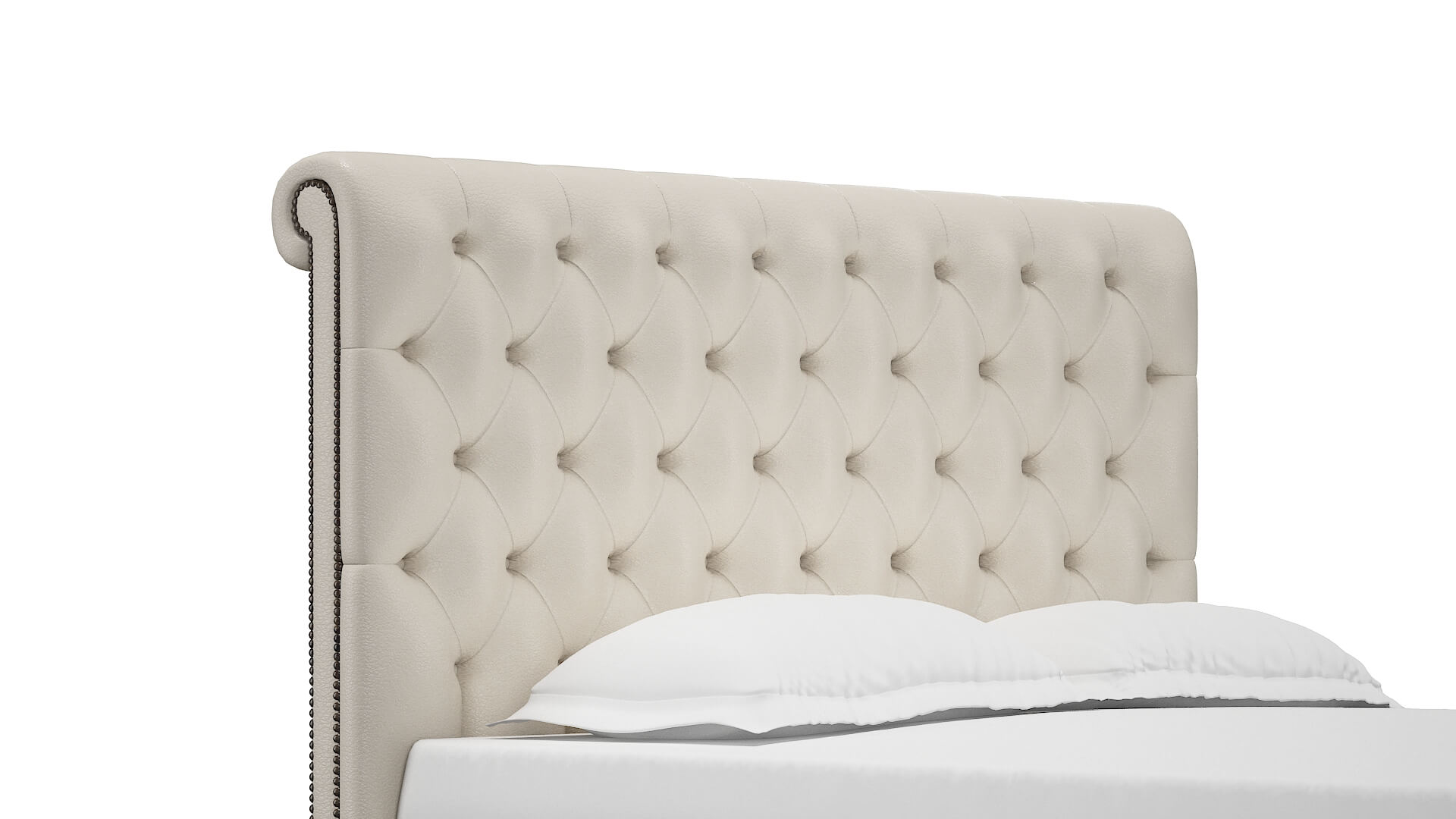 Decima Urban_d Snow Bed Queen Headboard