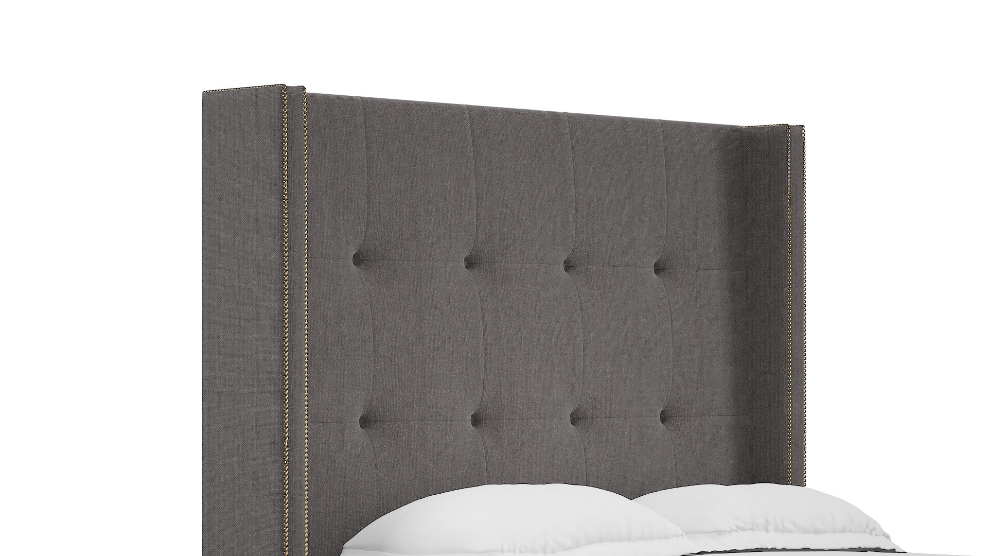 Elias Atlas_plz Silver Bed Queen Headboard