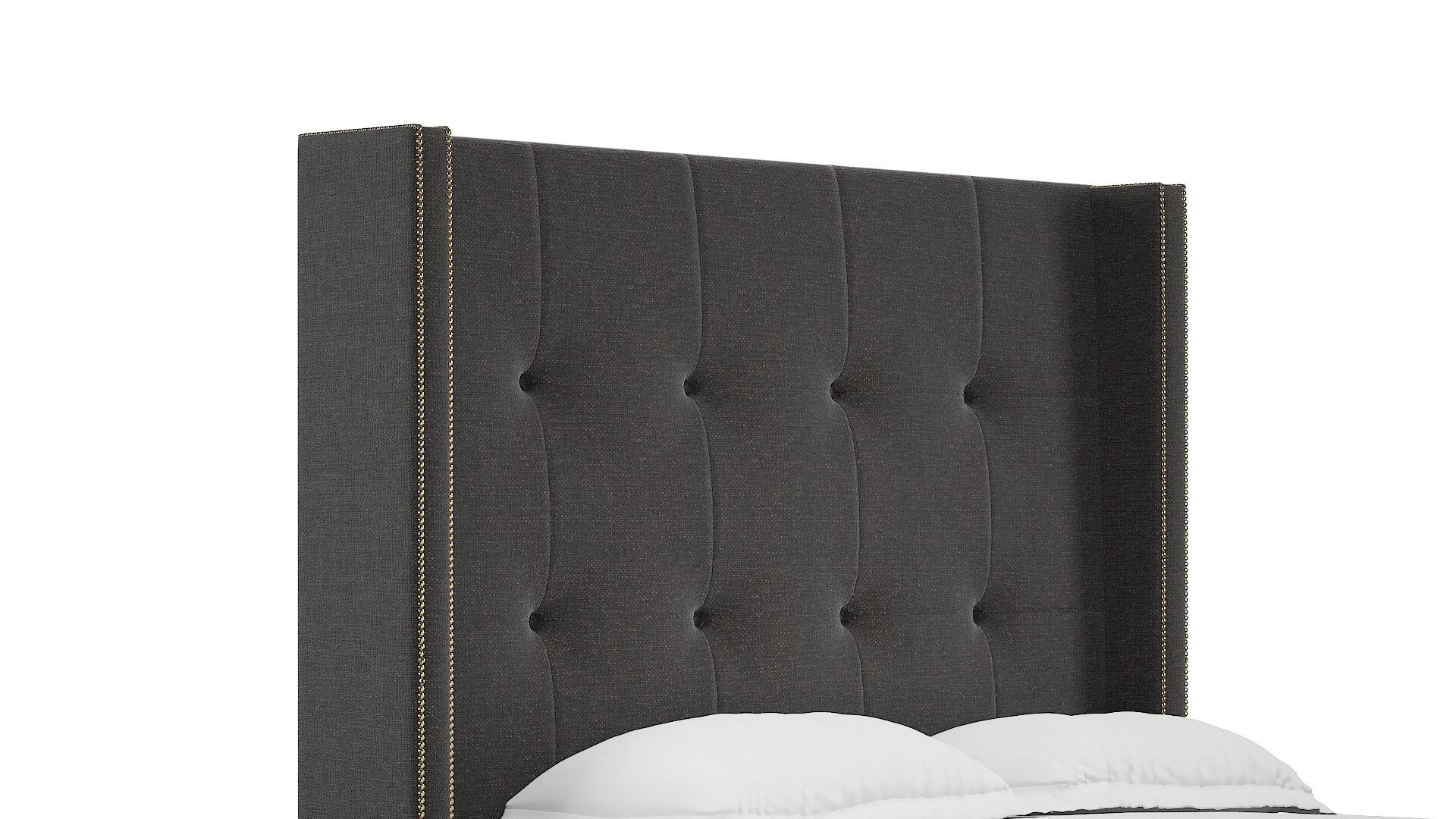 Elias Avenger Denim Bed Queen Headboard