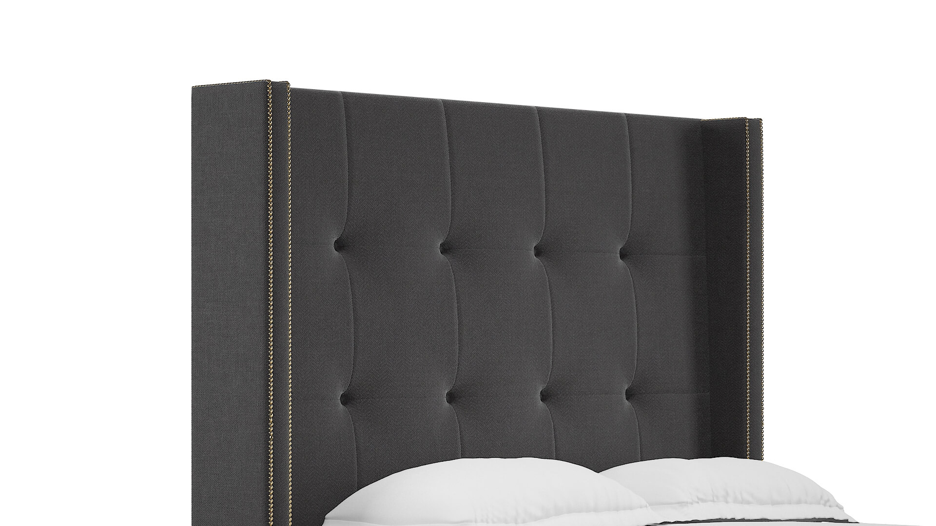 Elias Catalina Charcoal Bed Queen Headboard