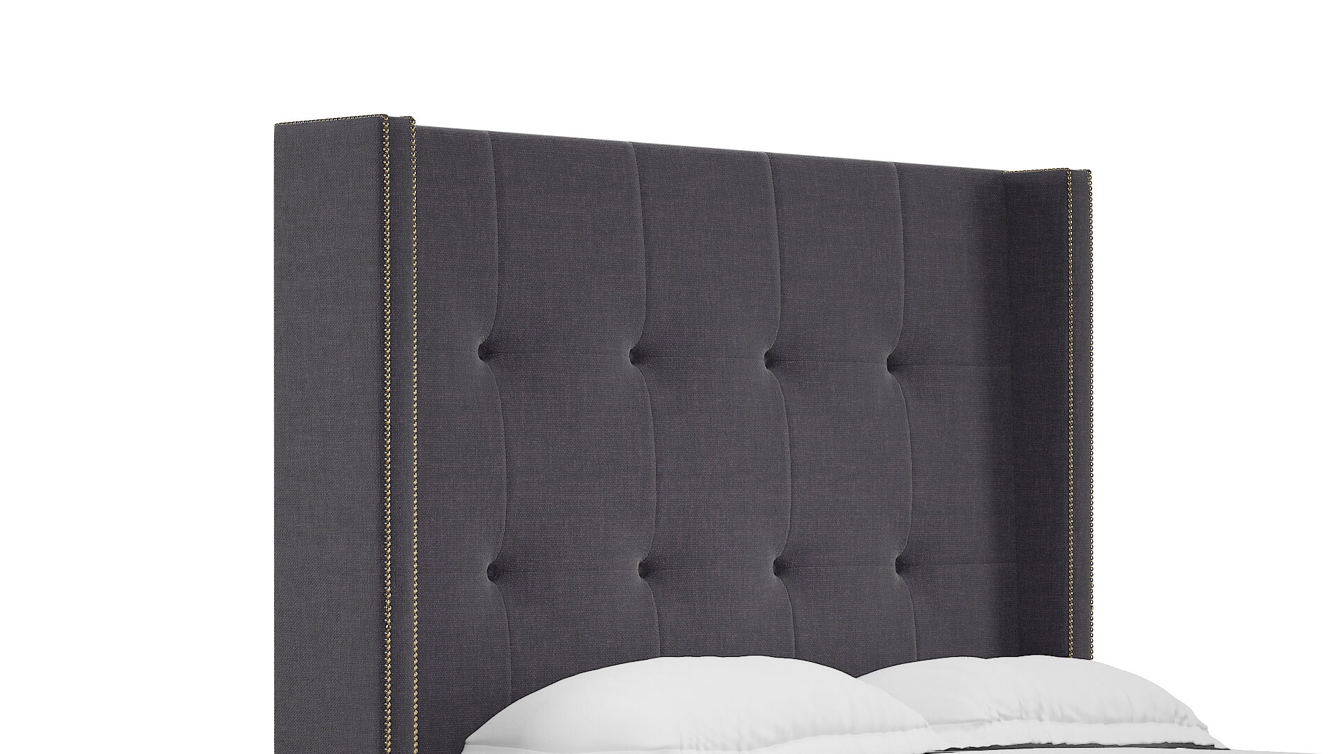 Elias Durham Ink Bed Queen Headboard