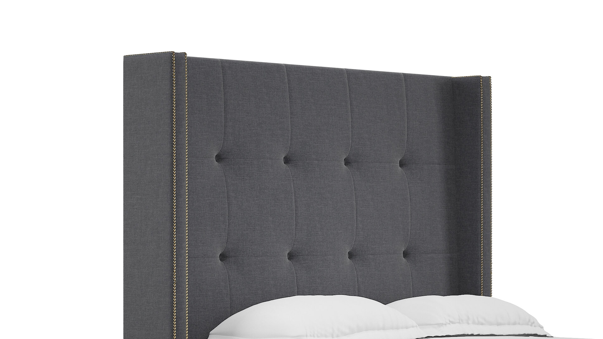 Elias Notion Graphite Bed Queen Headboard