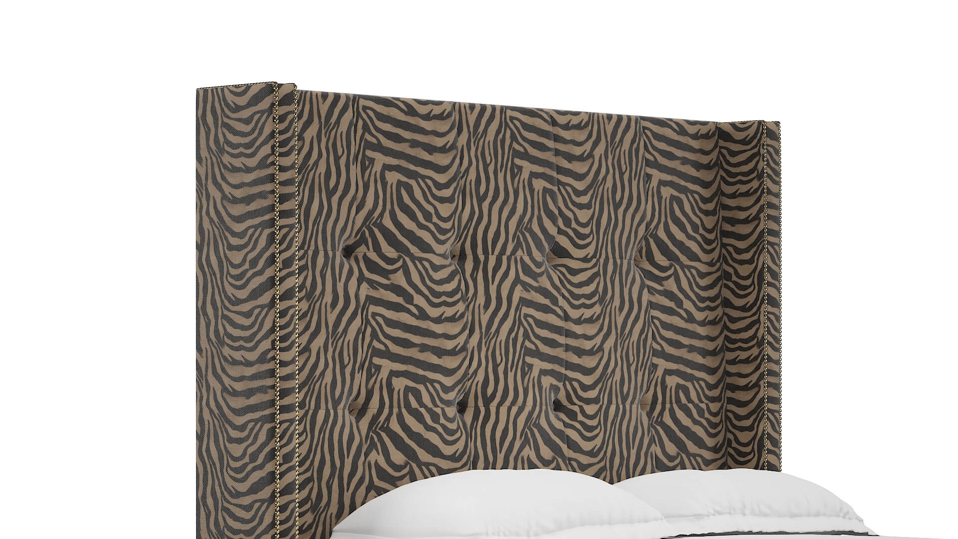 Elias Zambia Coffee Bed Queen Headboard