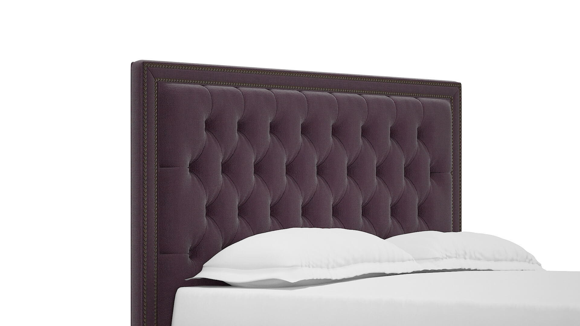 Heidi Bella Aubergine Bed Queen Headboard