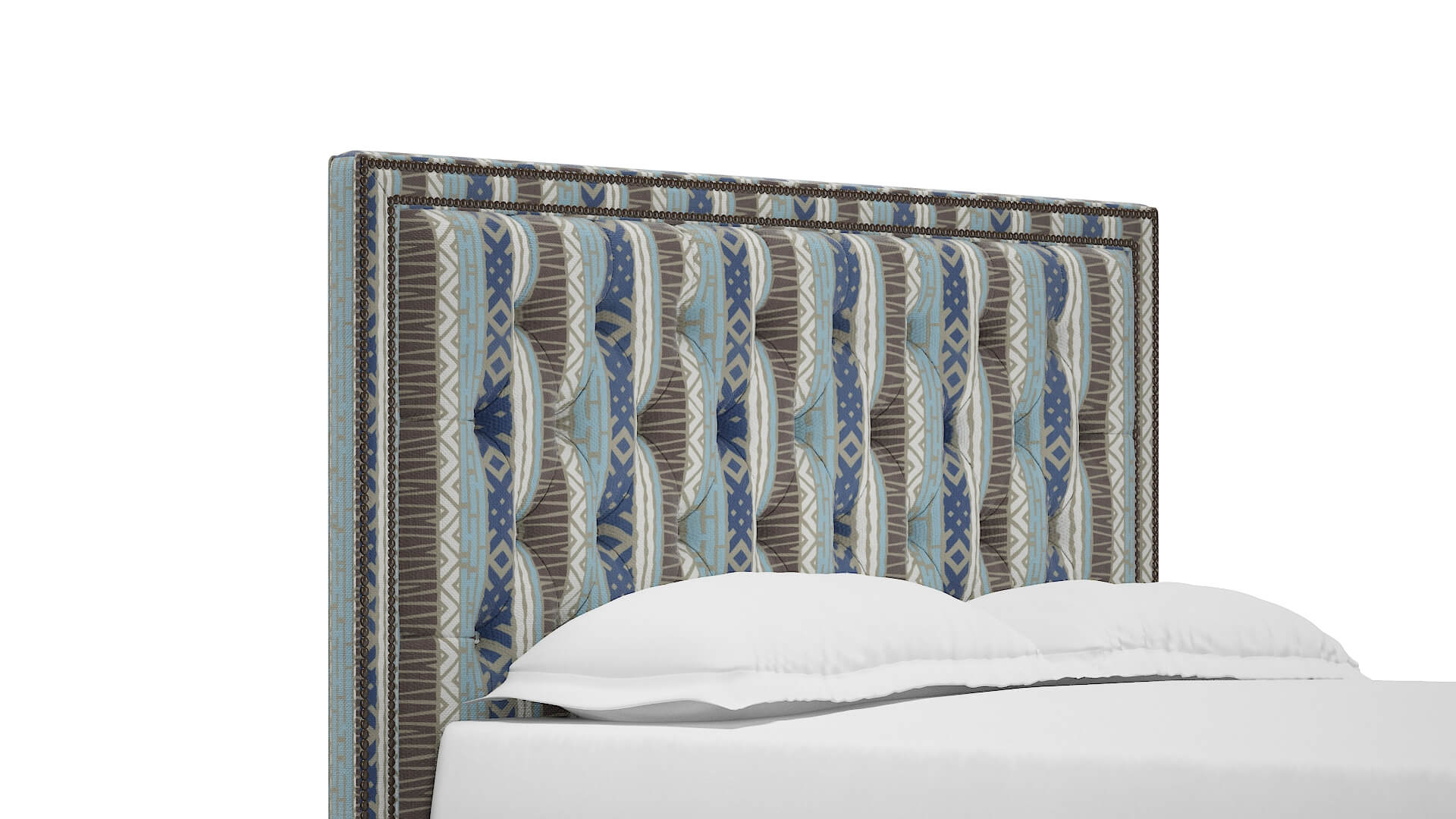 Heidi Bodhi Indigo Bed Queen Headboard