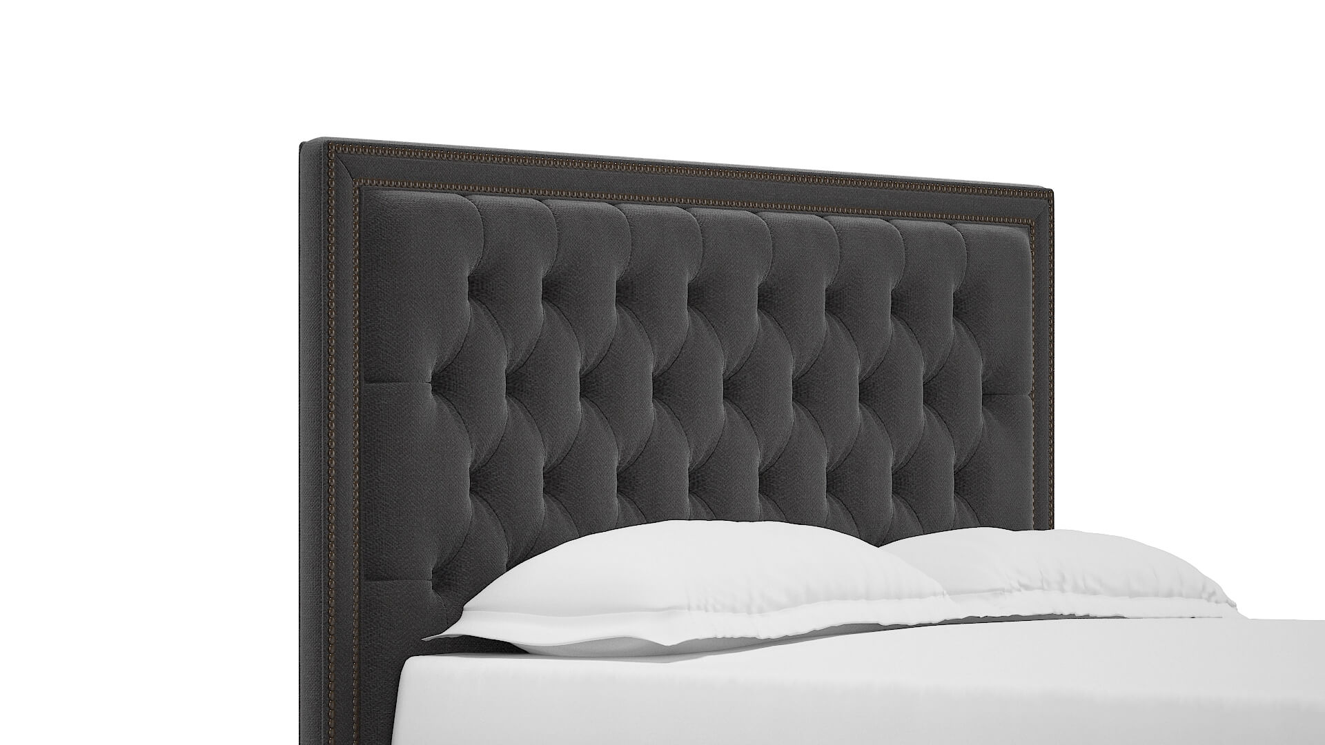 Heidi Catalina Charcoal Bed Queen Headboard