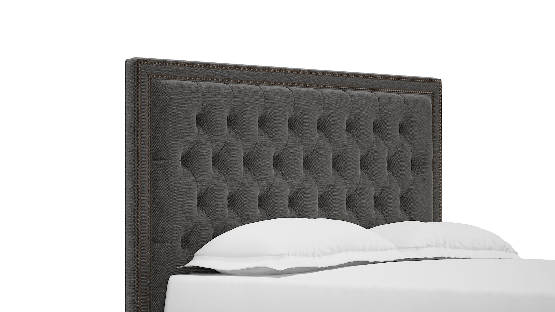 Heidi Oscar Grey Bed Queen Headboard