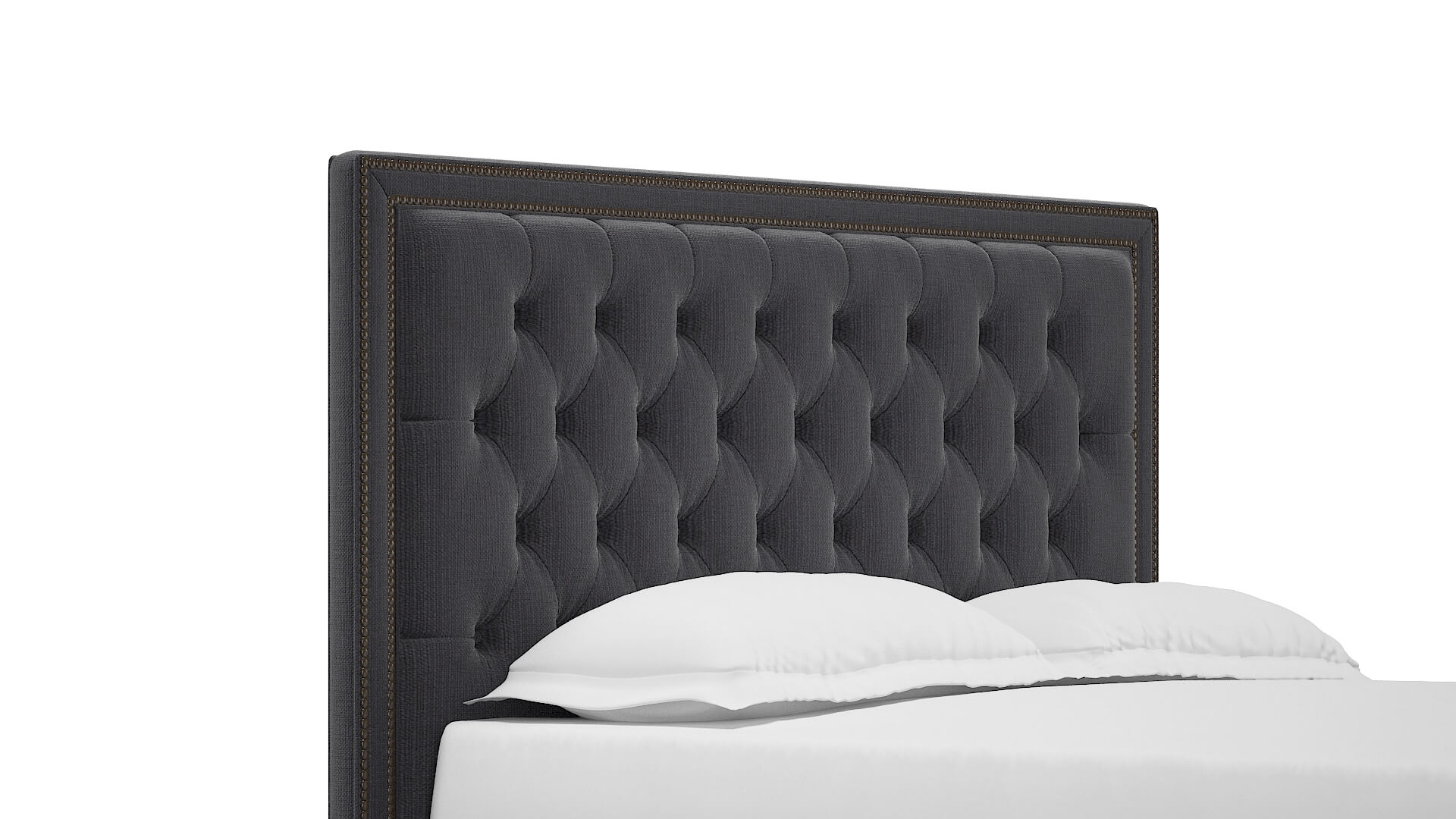 Heidi Parker Charcoal Bed Queen Headboard
