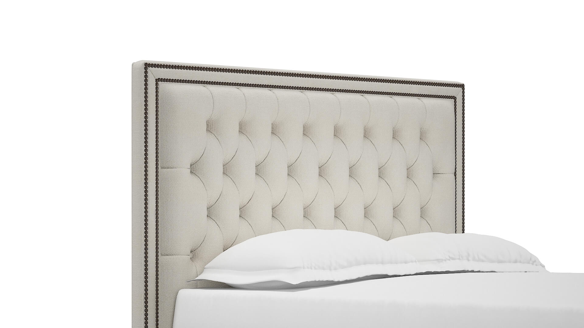 Heidi R_prize Cream Bed Queen Headboard