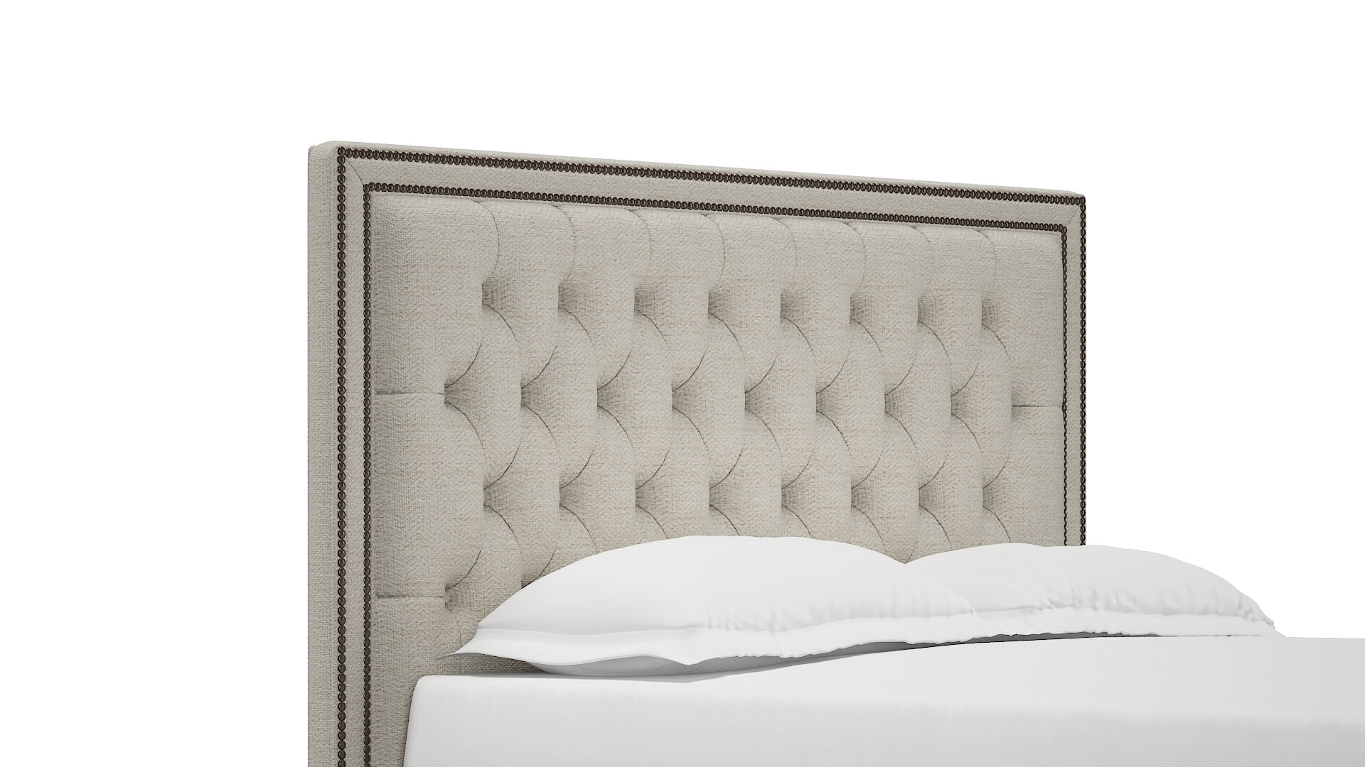 Heidi Venus Cream Bed Queen Headboard