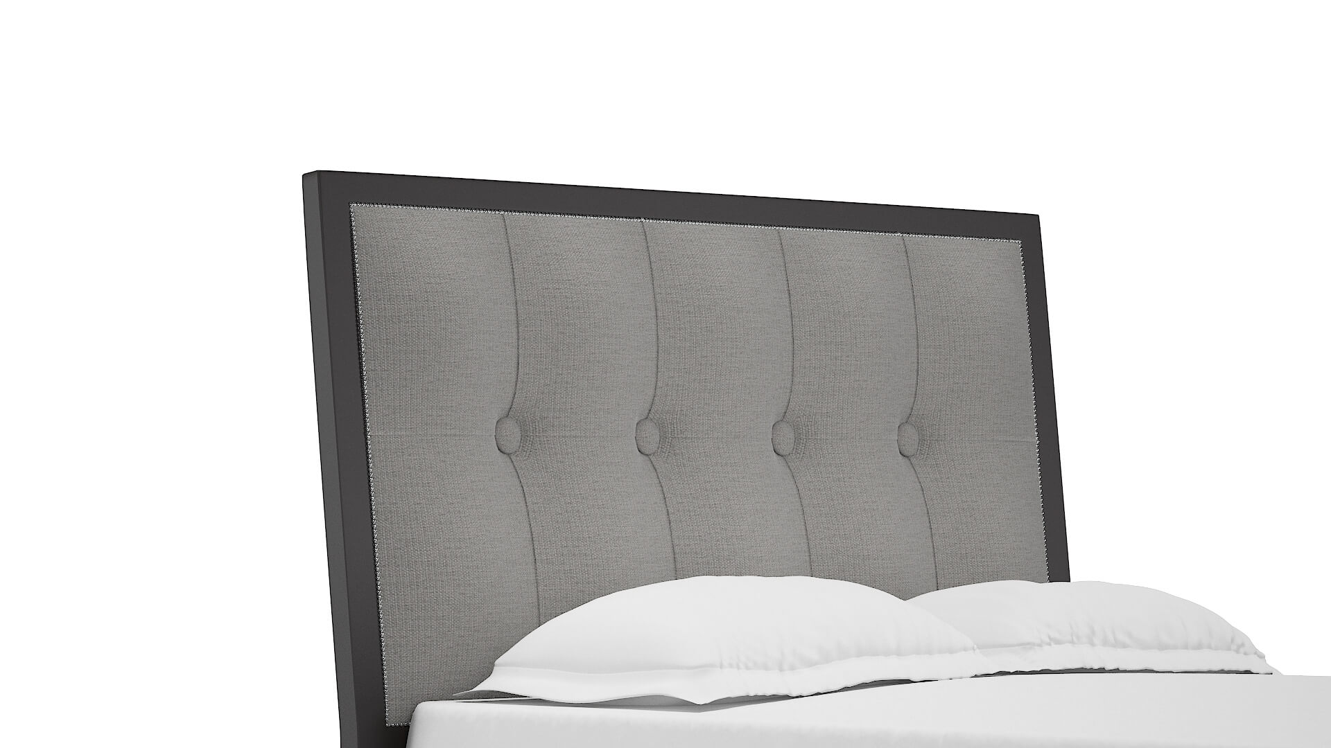 Hugo Parker Silver Bed Queen Headboard