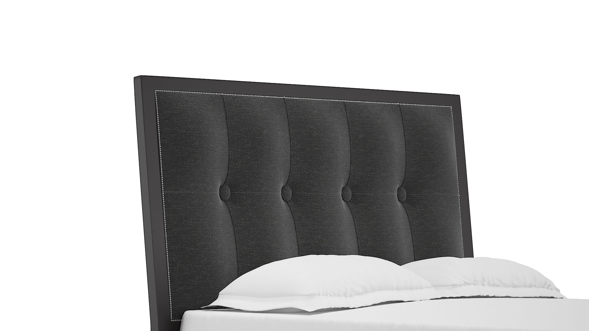 Hugo Phoenix Charcoal Bed Queen Headboard