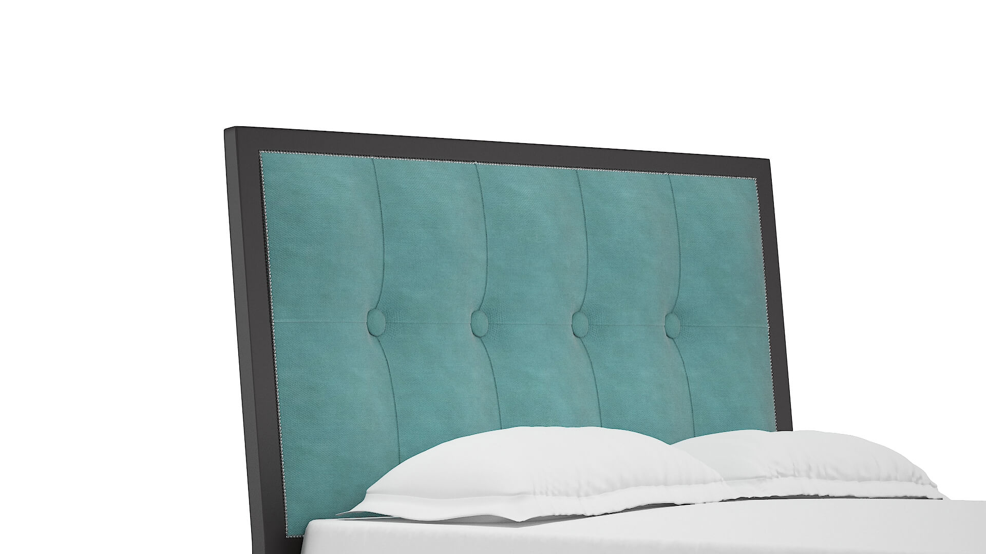 Hugo Portland Mercury Bed Queen Headboard