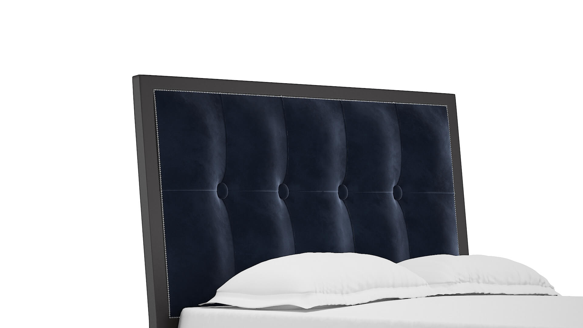 Hugo Royale Cobalt Bed Queen Headboard