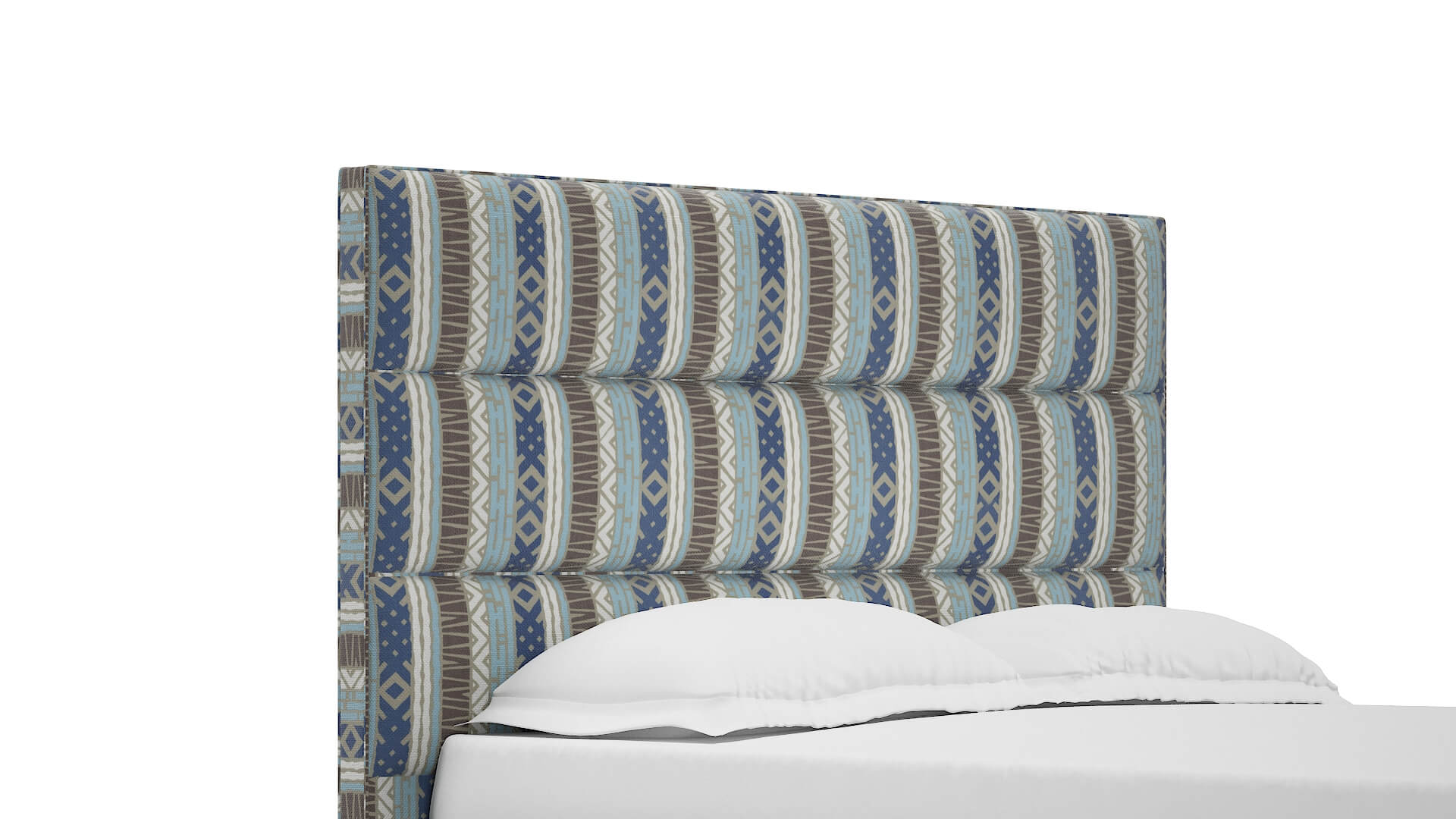 Isla Bodhi Indigo Bed Queen Headboard