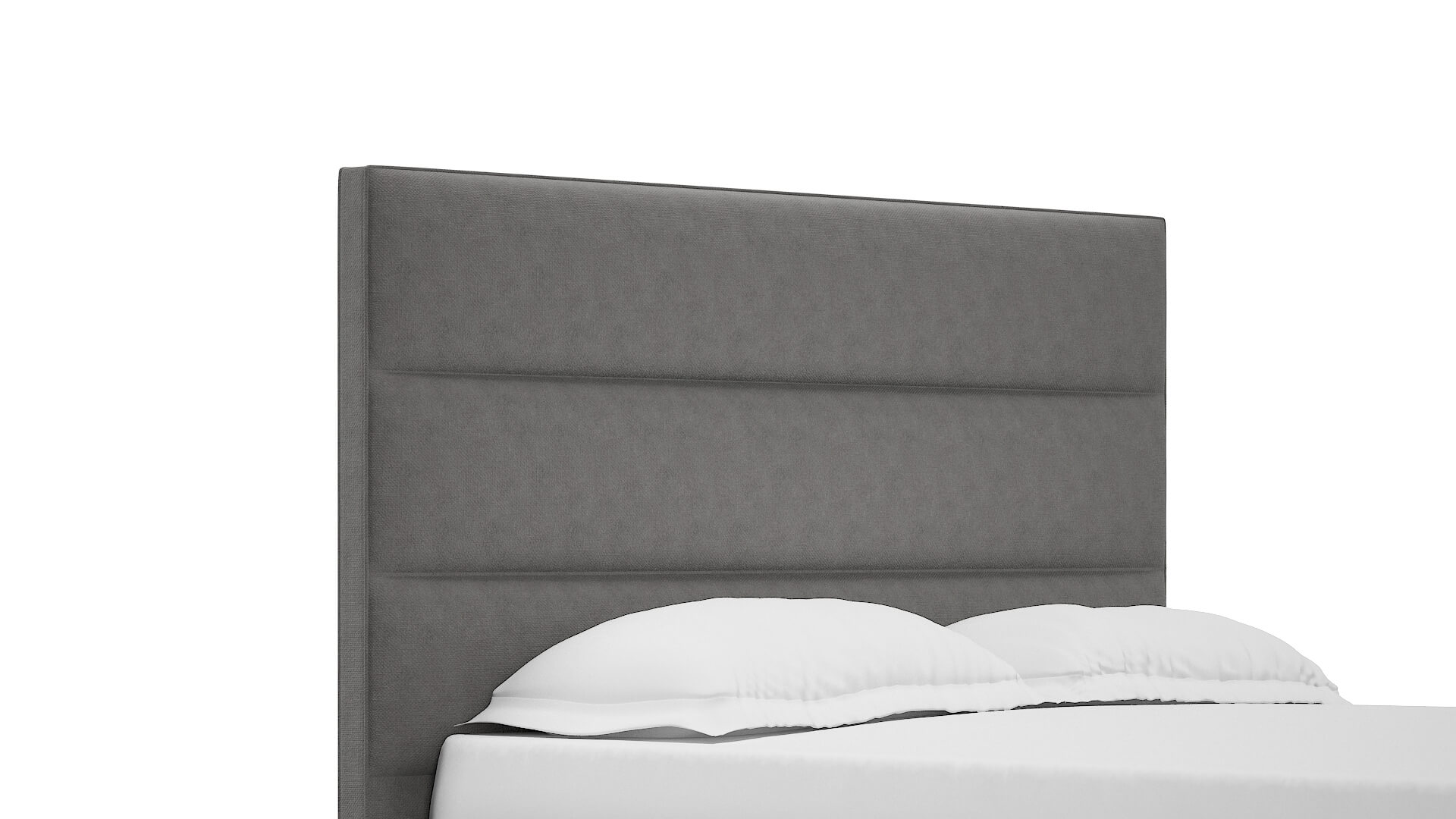 Isla Dream_d Charcoal Bed Queen Headboard