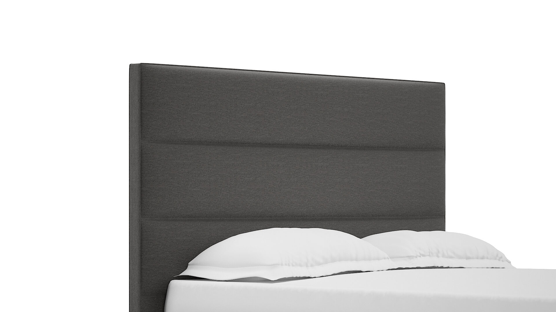 Isla Oscar Grey Bed Queen Headboard