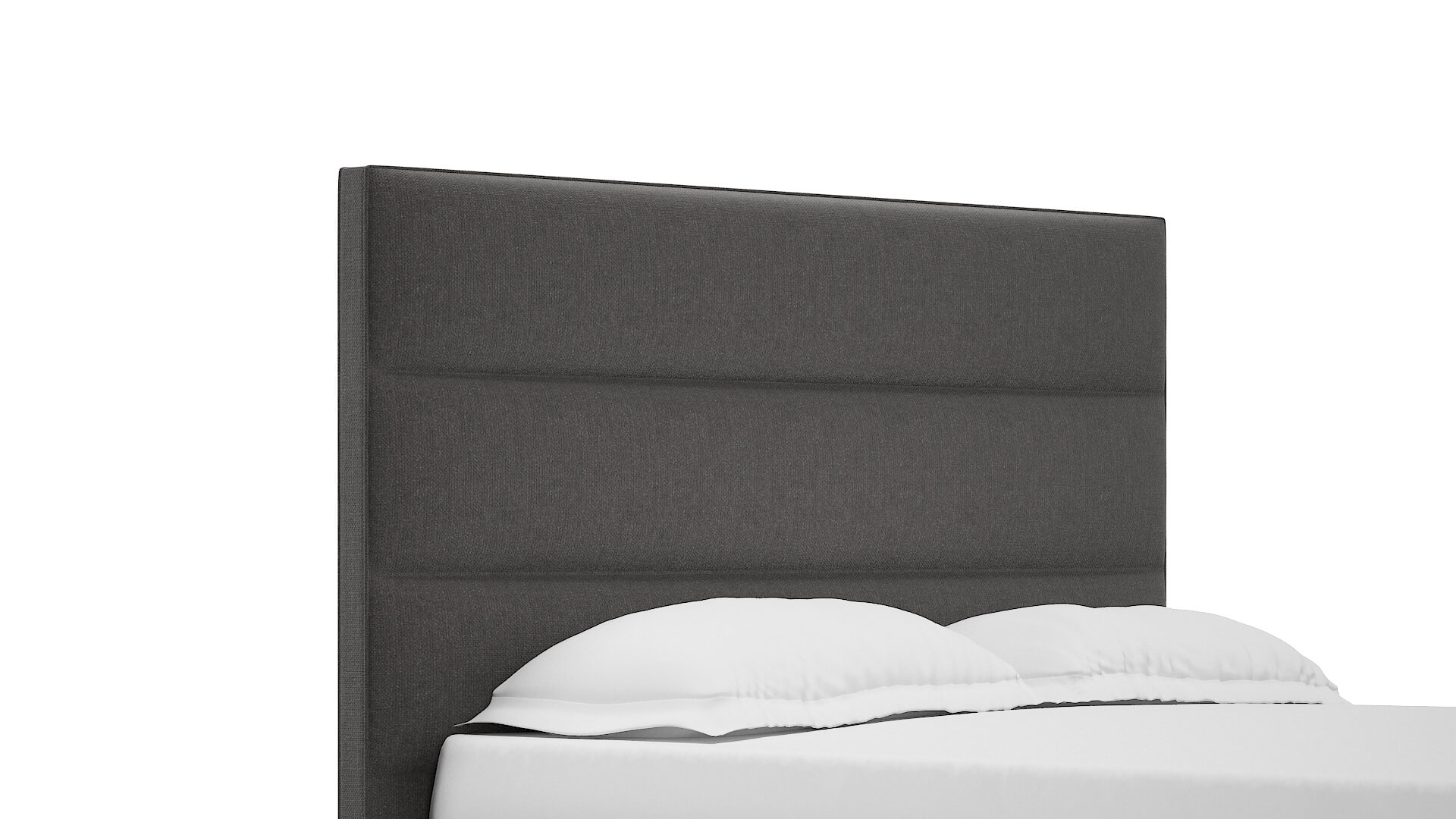Isla Sasha Grey Bed Queen Headboard