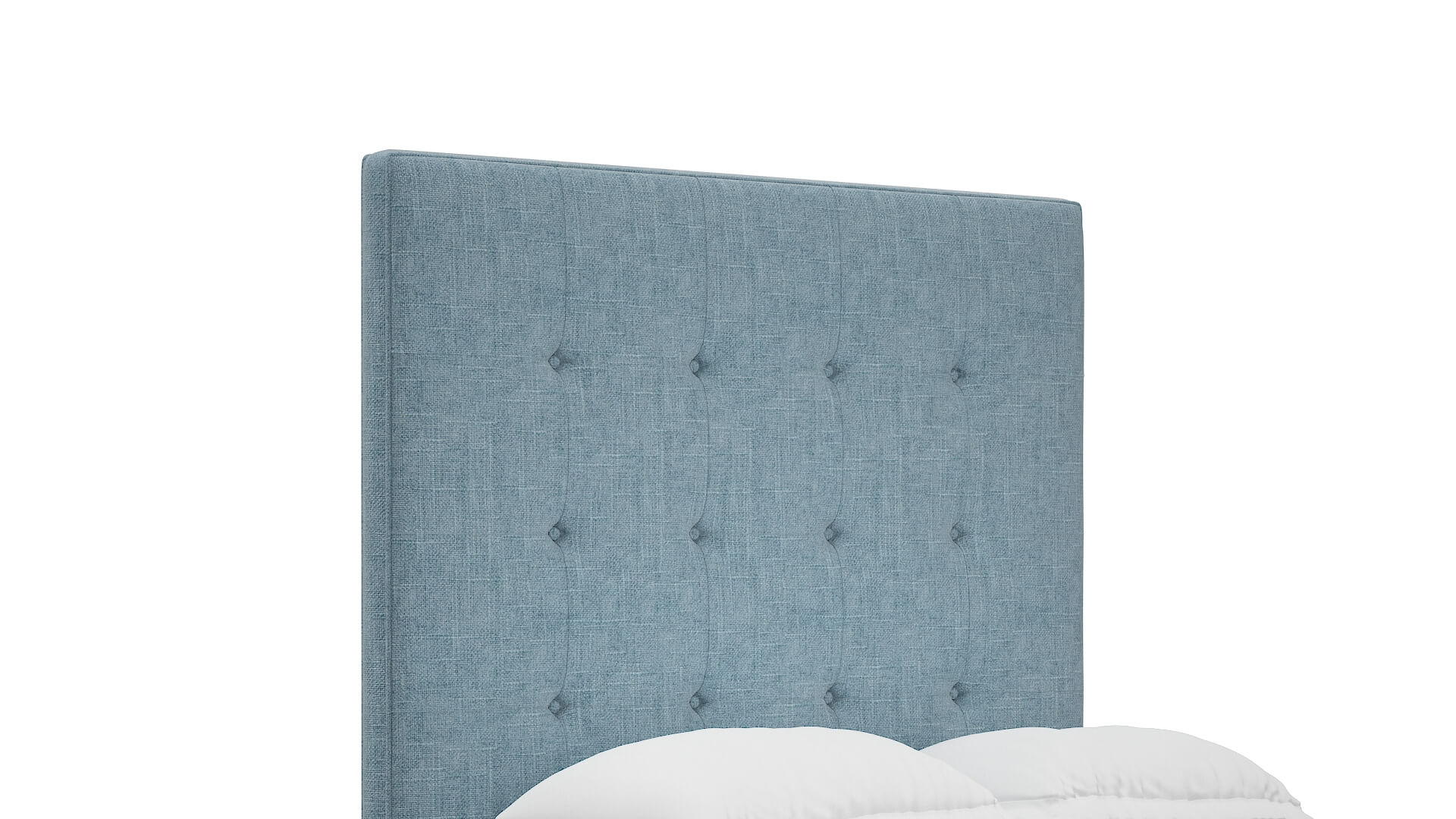 Jolie Atlas Turquoise Bed Queen Headboard