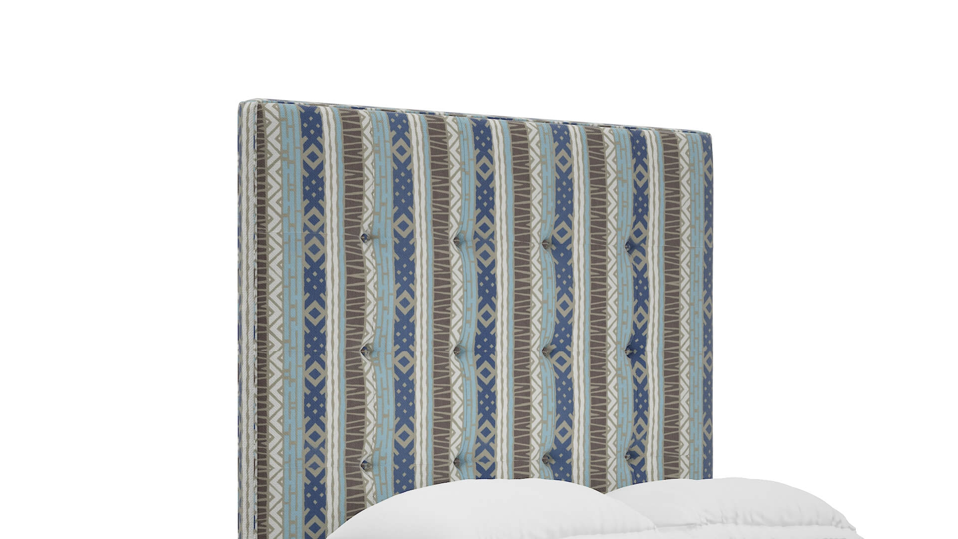Jolie Bodhi Indigo Bed Queen Headboard