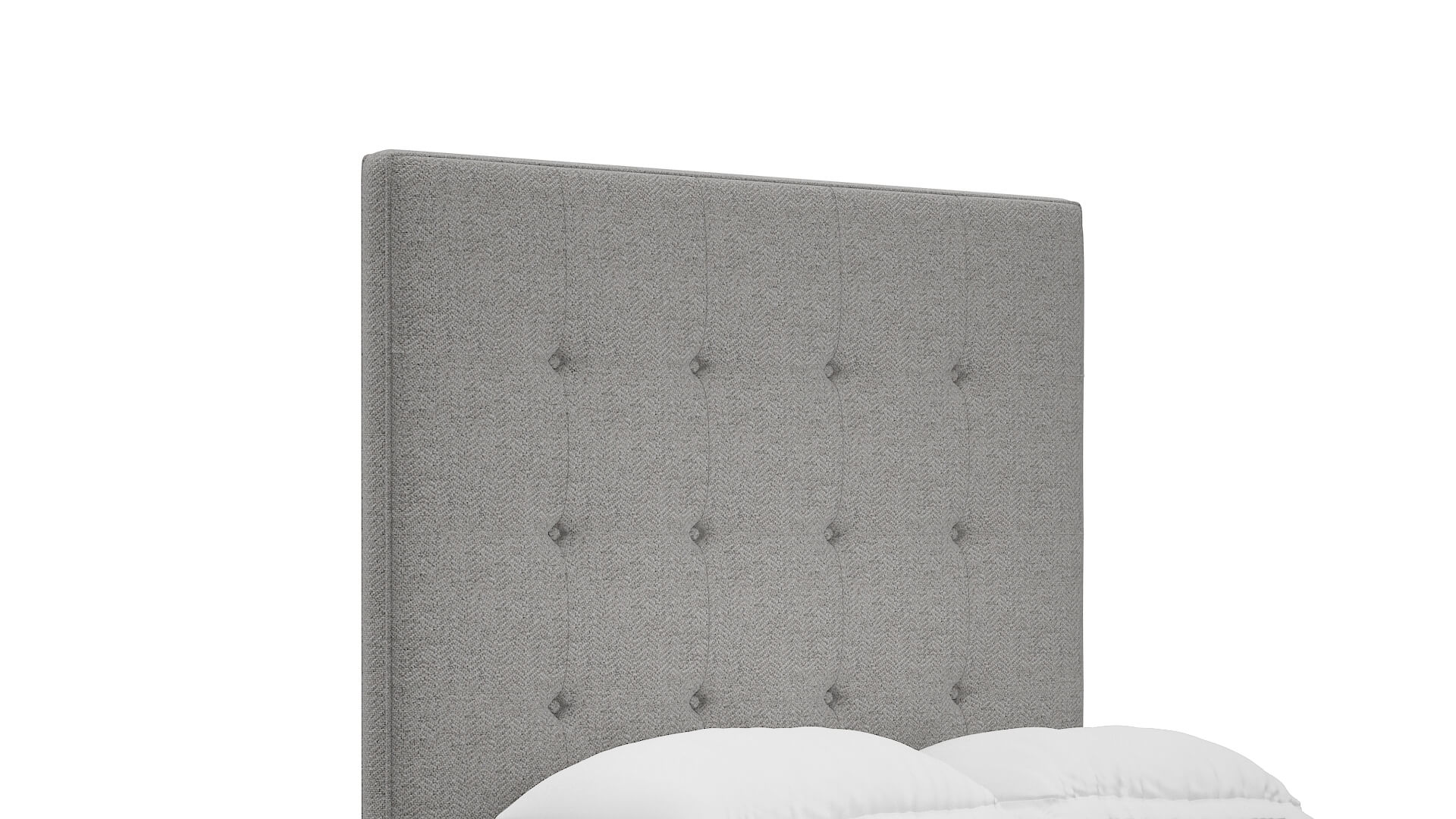 Jolie Catalina Silver Bed Queen Headboard