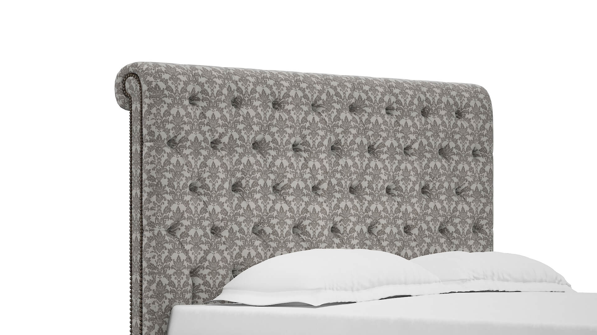 Kaila Bergamo Dove Bed Queen Headboard