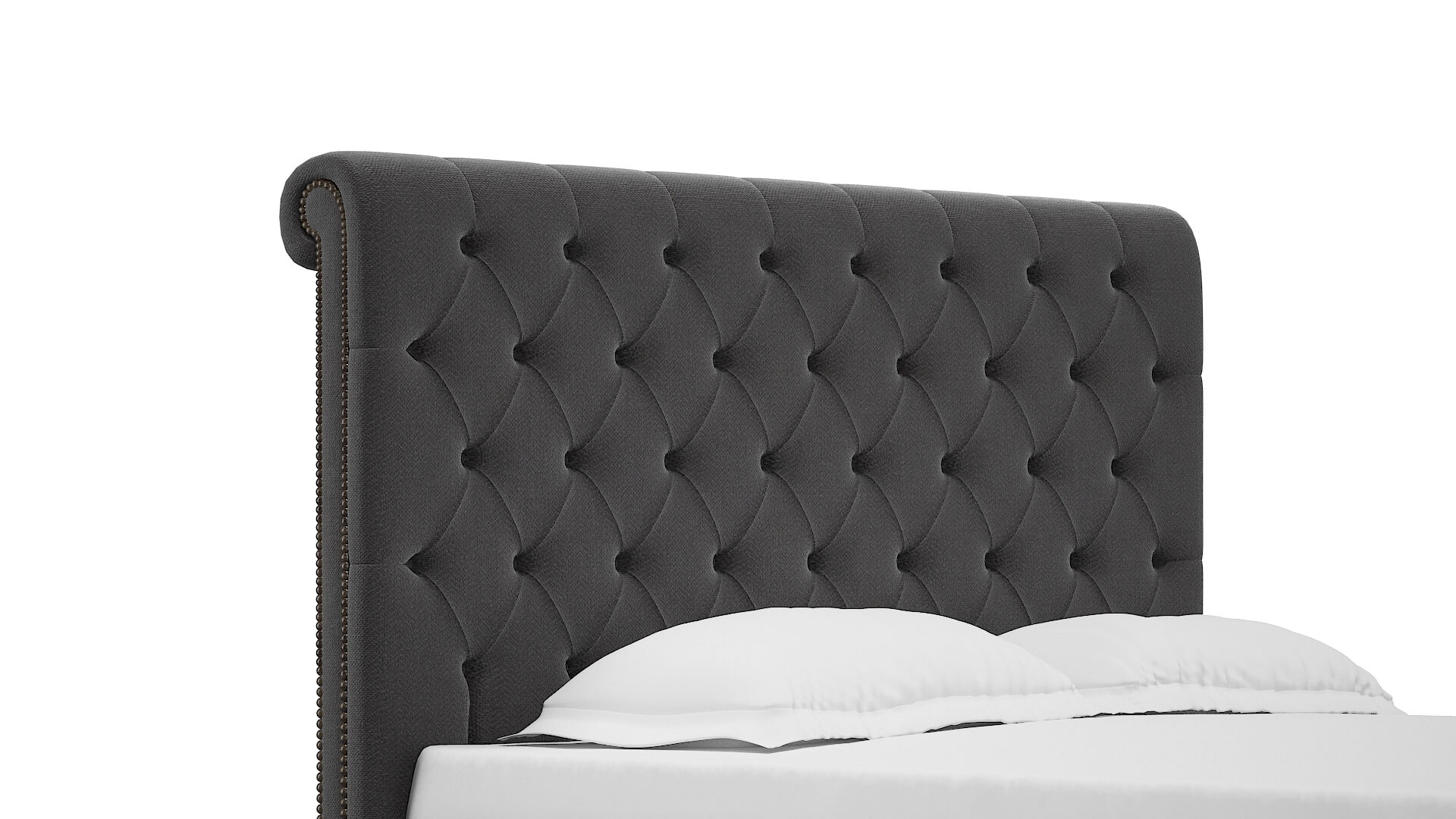 Kaila Catalina Charcoal Bed Queen Headboard