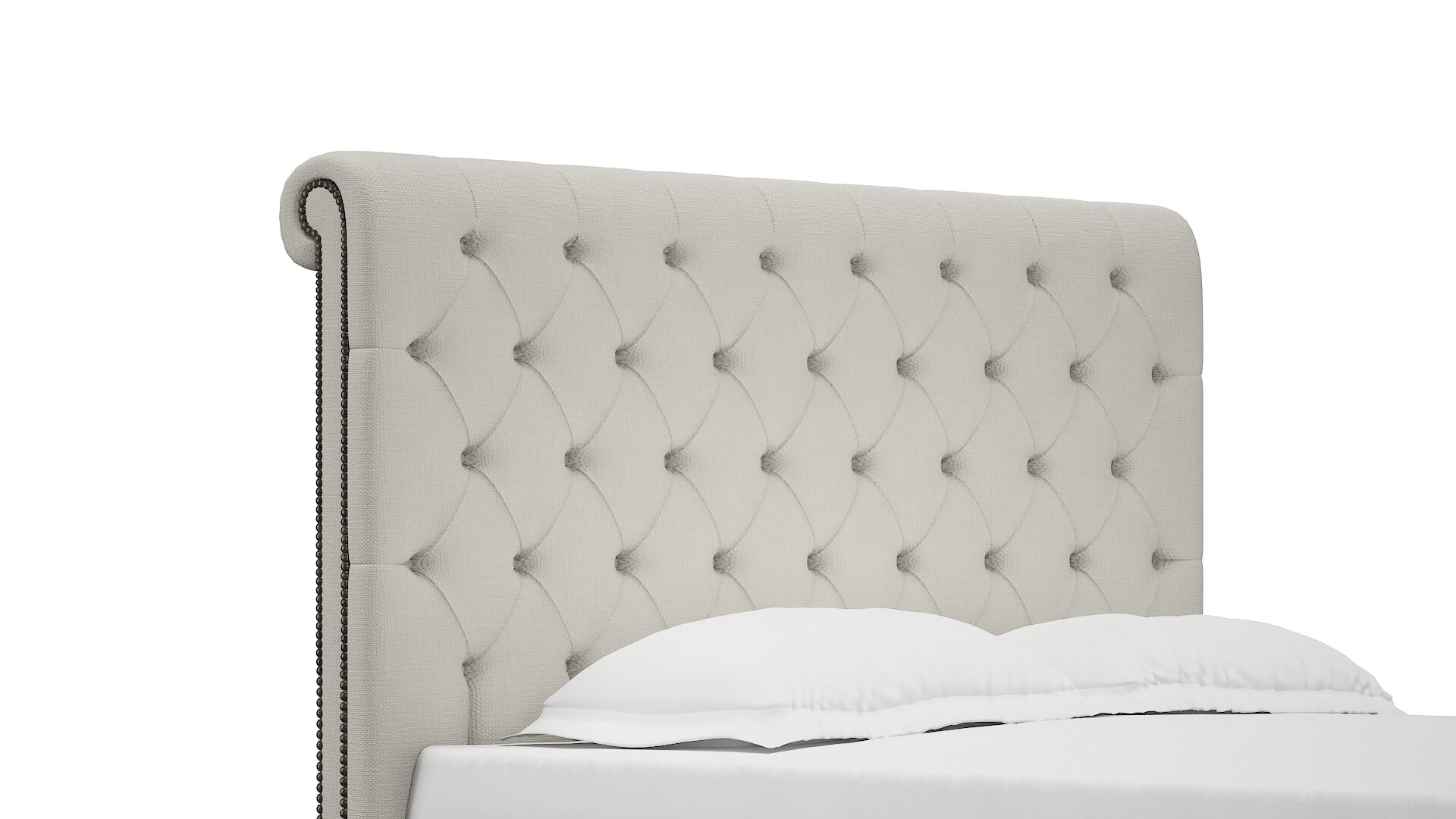 Kaila Keylargo Oatmeal Bed Queen Headboard