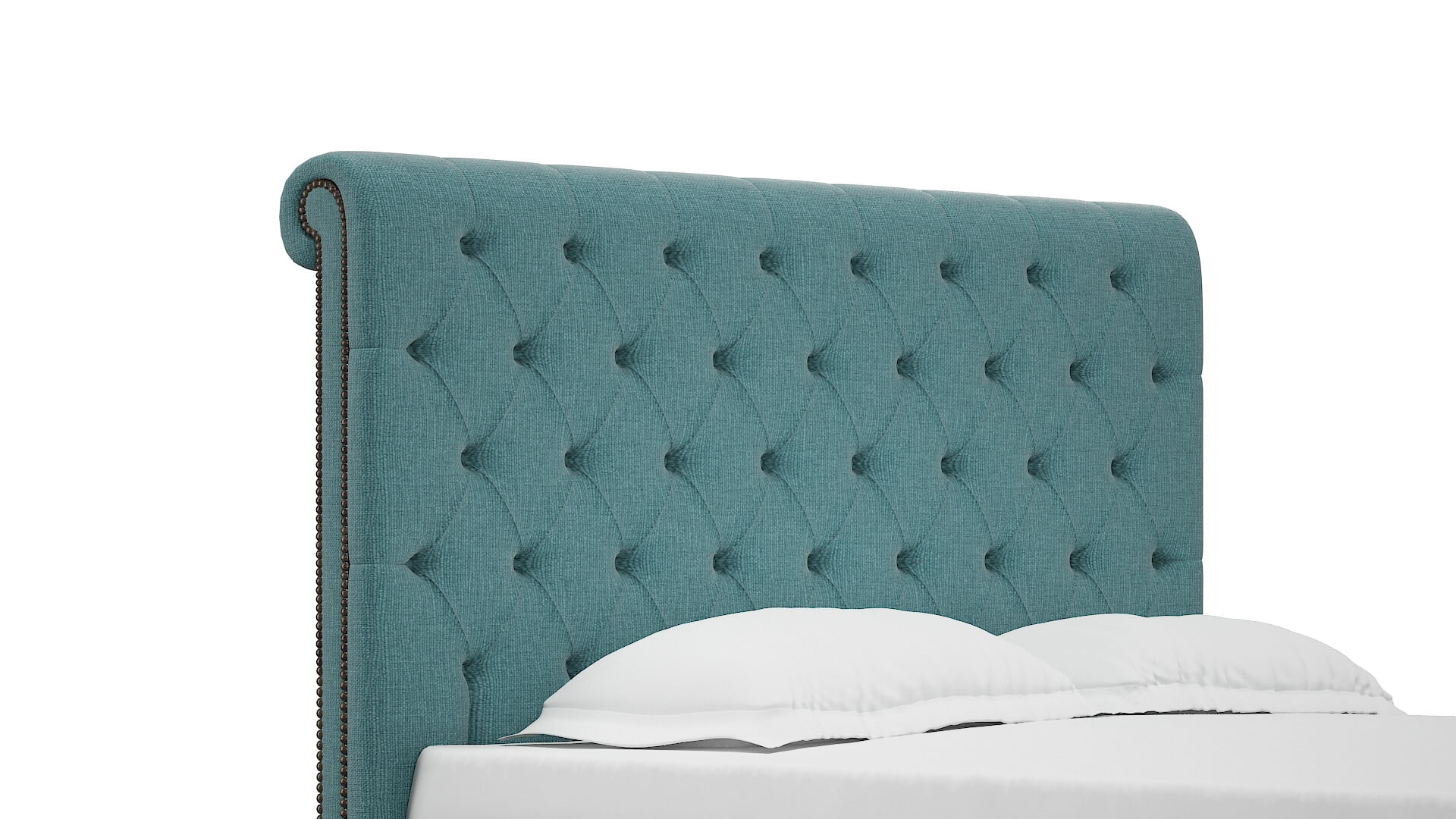 Kaila Parker Turquoise Bed Queen Headboard