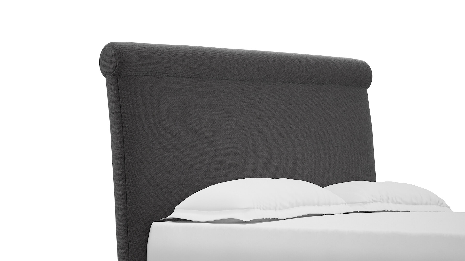 Maja Catalina Charcoal Bed Queen Headboard