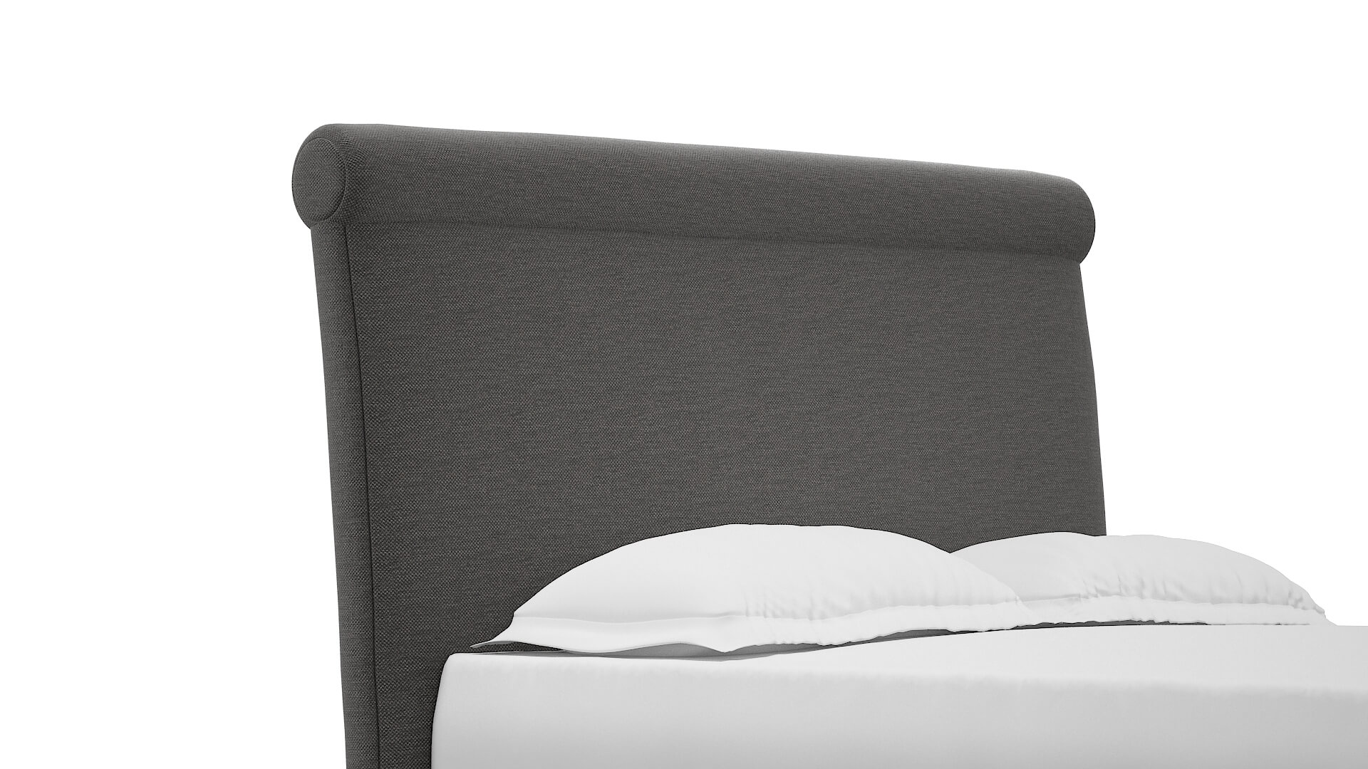 Maja Oscar Charcoal Bed Queen Headboard
