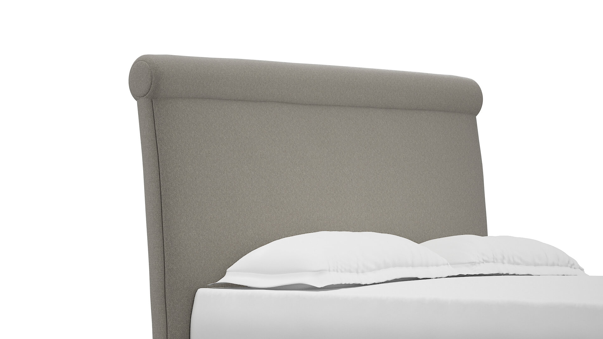 Maja Oscar Silver Bed Queen Headboard
