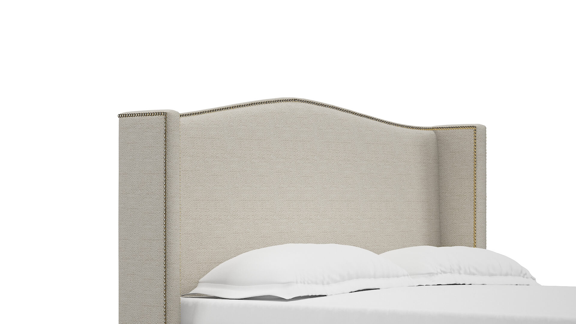 Maya Catalina Linen Bed Queen Headboard