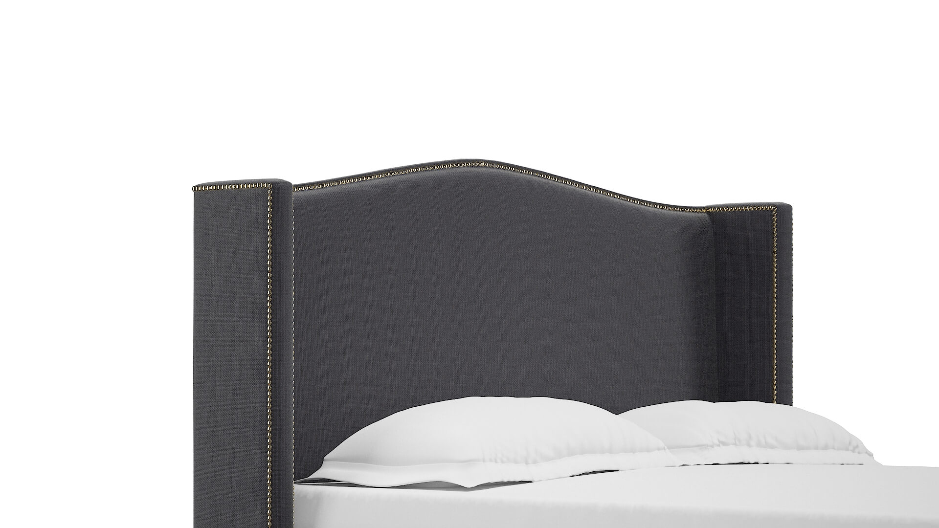 Maya Parker Charcoal Bed Queen Headboard