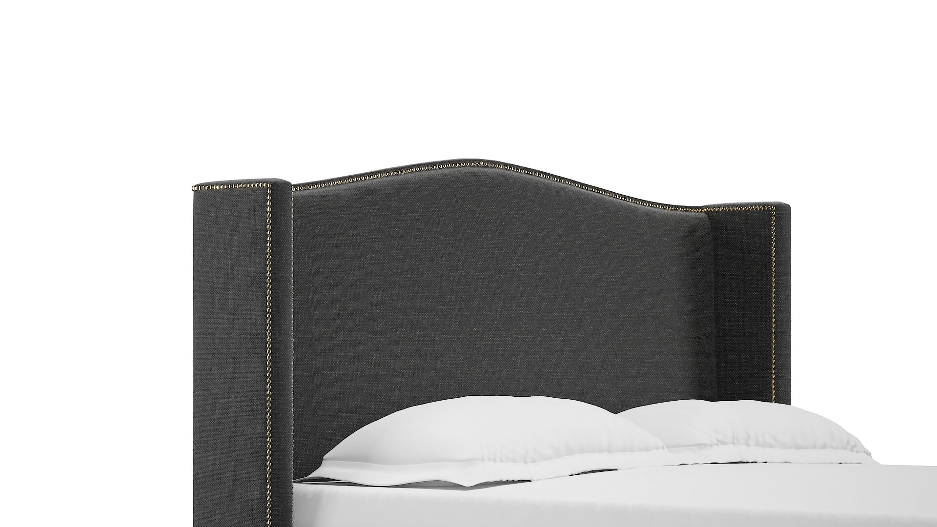 Maya Phoenix Charcoal Bed Queen Headboard