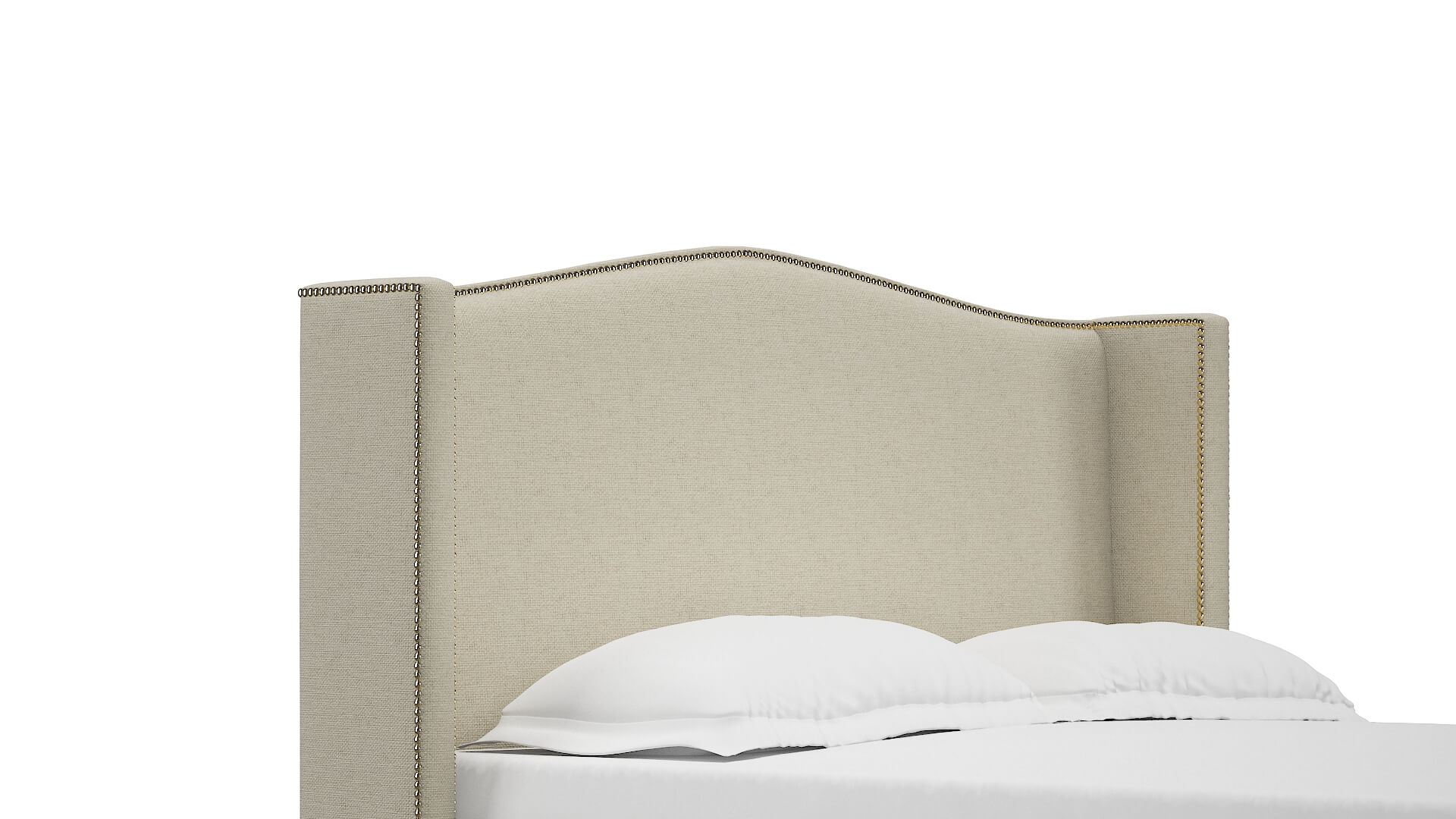 Maya Phoenix Ivory Bed Queen Headboard