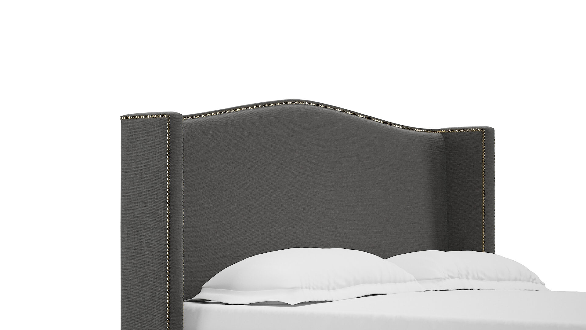 Maya Rocket Charcoal Bed Queen Headboard