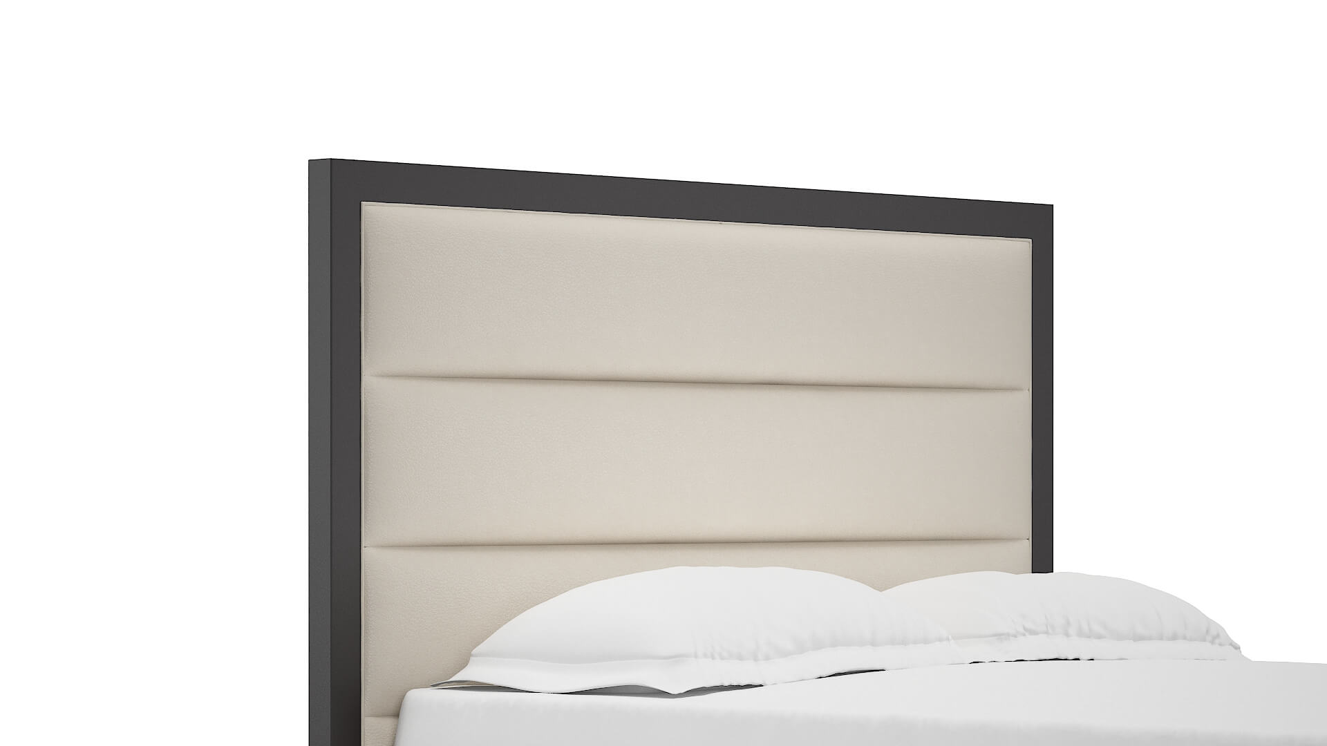 Meliano Blanche Milky Bed Queen Headboard