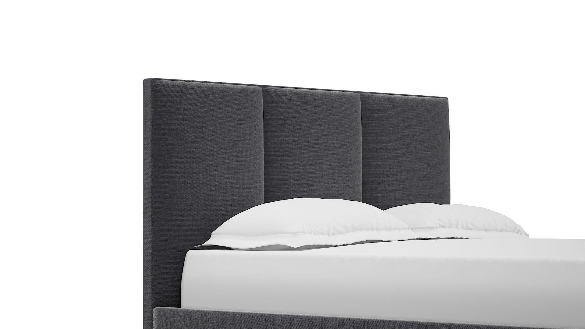 Mia Parker Charcoal Bed Queen Headboard