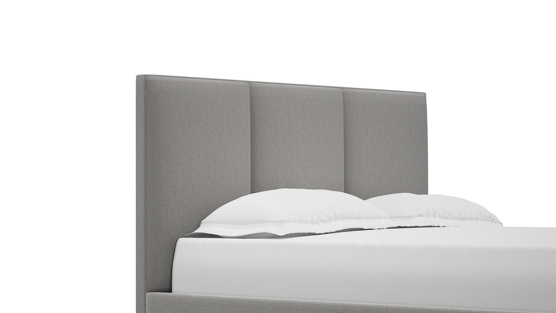 Mia Parker Silver Bed Queen Headboard