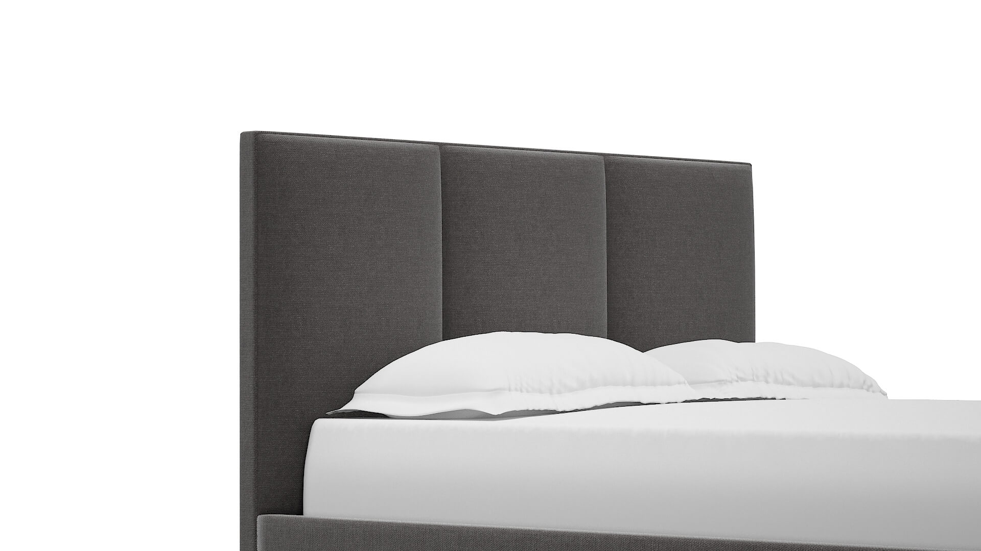 Mia Sasha Grey Bed Queen Headboard