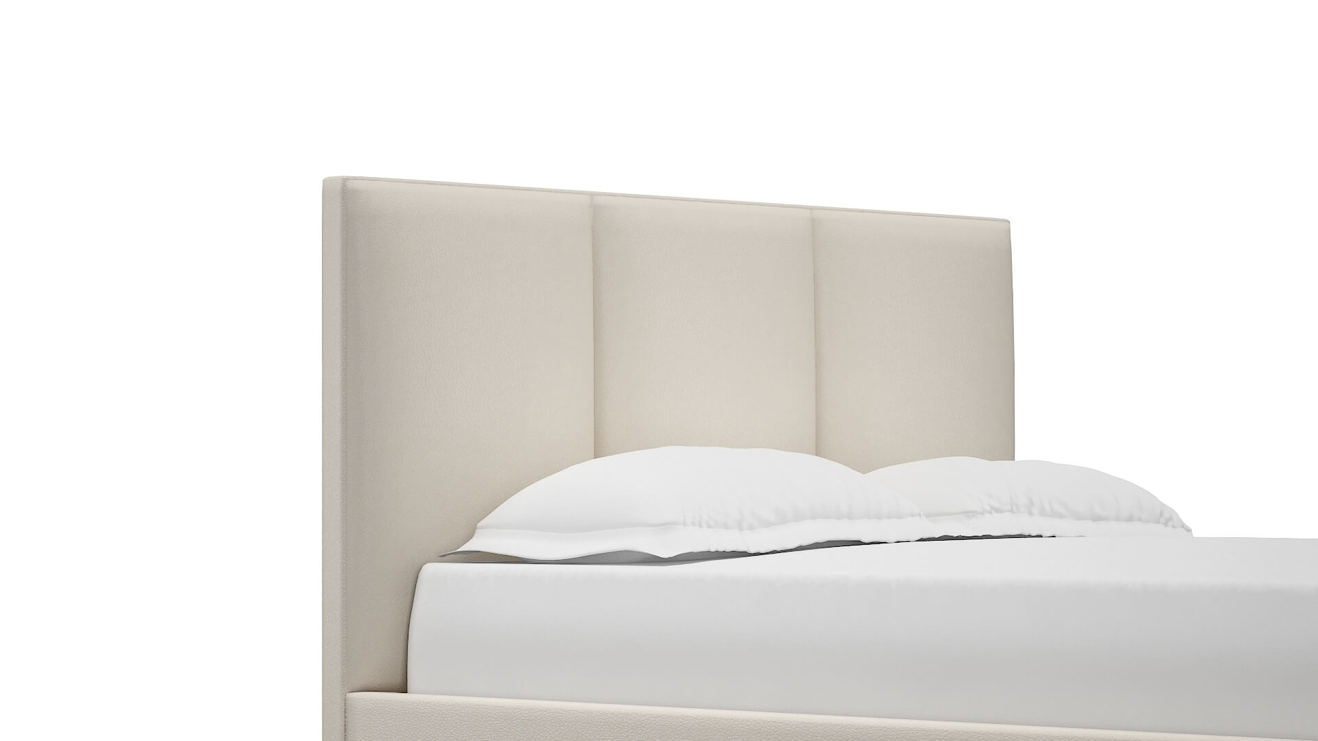 Mia Urban_d Snow Bed Queen Headboard