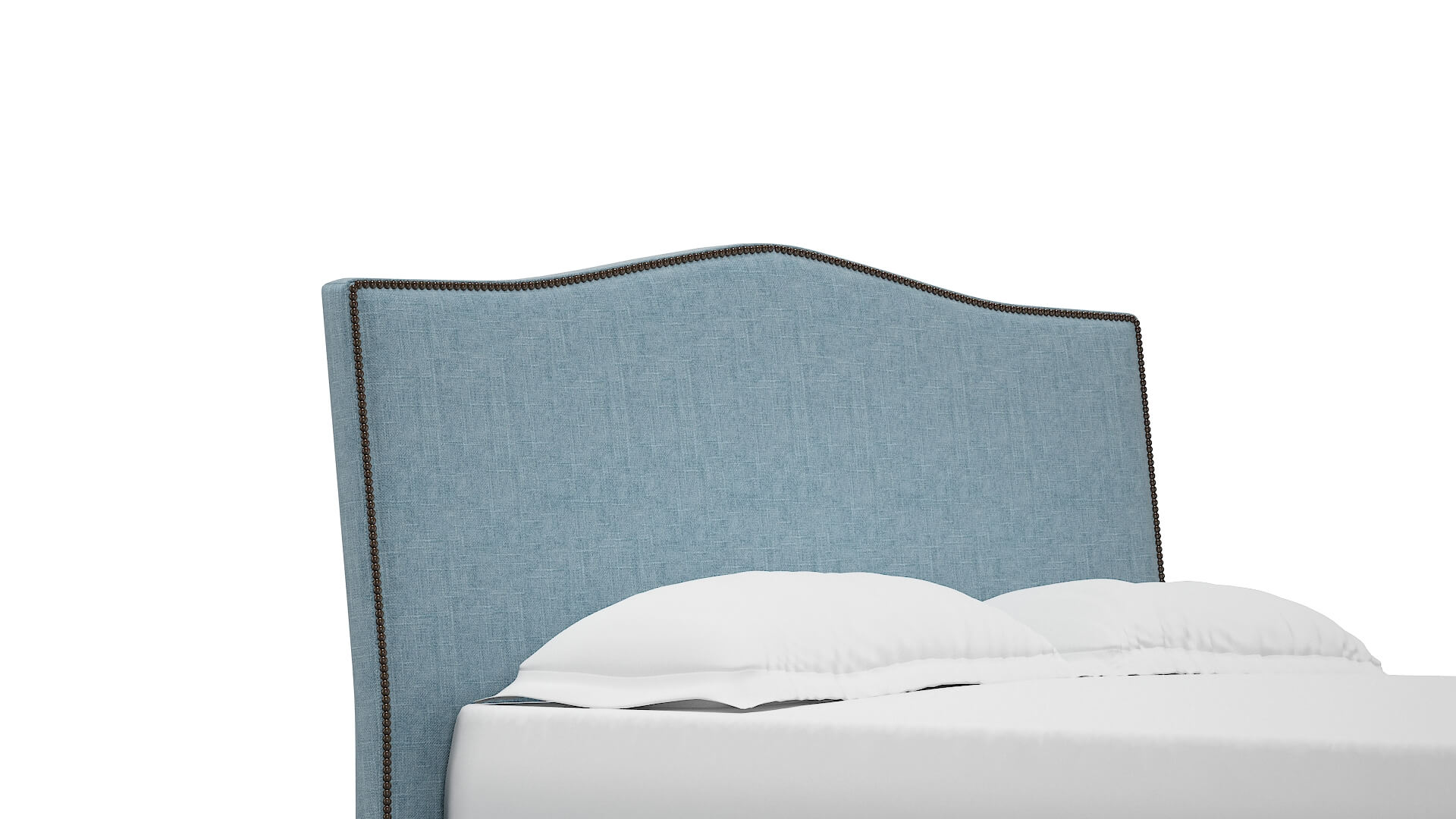 Prato Atlas Turquoise Bed Queen Headboard