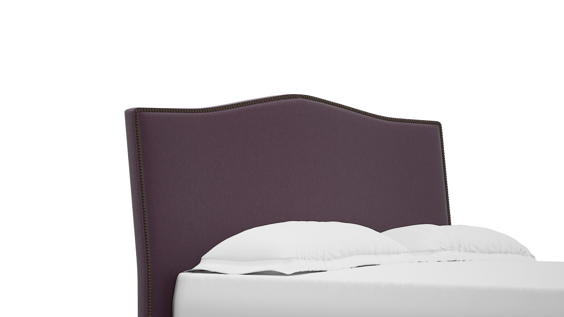 Prato Bella Aubergine Bed Queen Headboard
