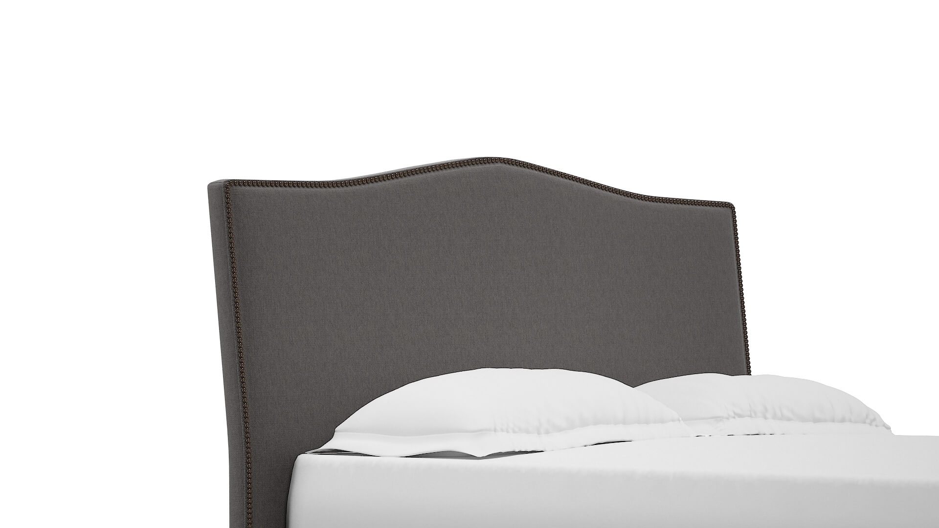 Prato Cosmo Charcoal Bed Queen Headboard