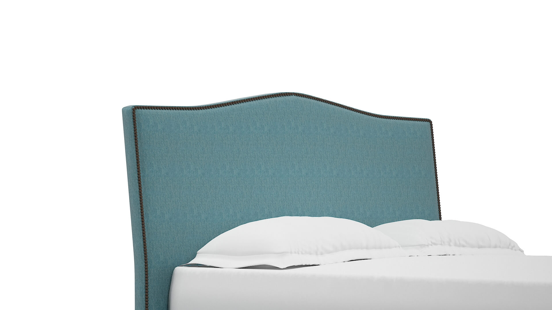Prato Cosmo Turquoise Bed Queen Headboard