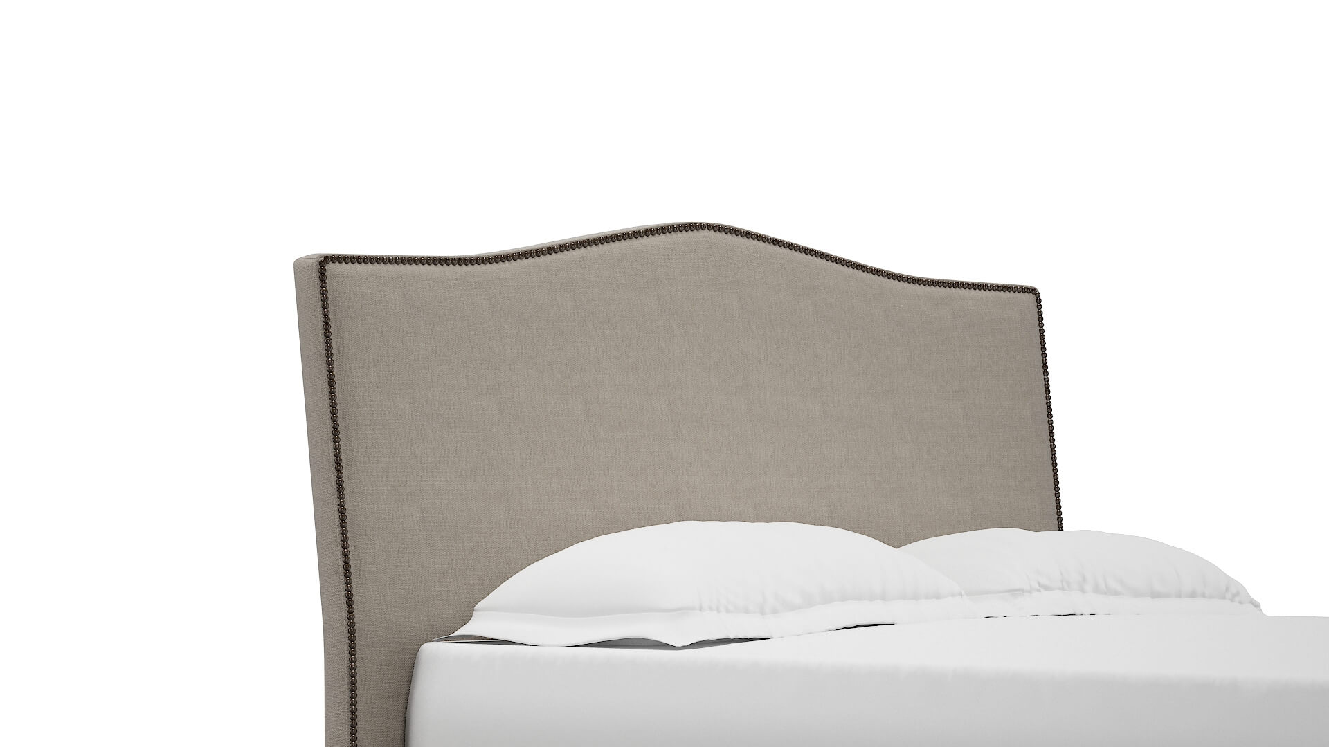 Prato Derby Linen Bed Queen Headboard