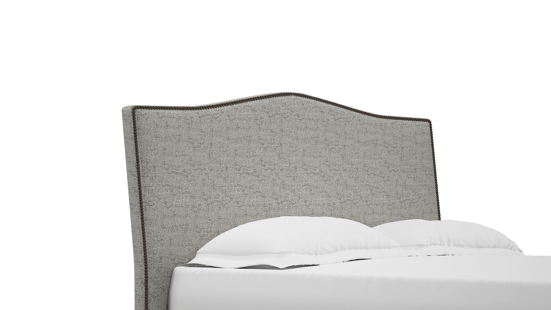 Prato Derby Silver Bed Queen Headboard