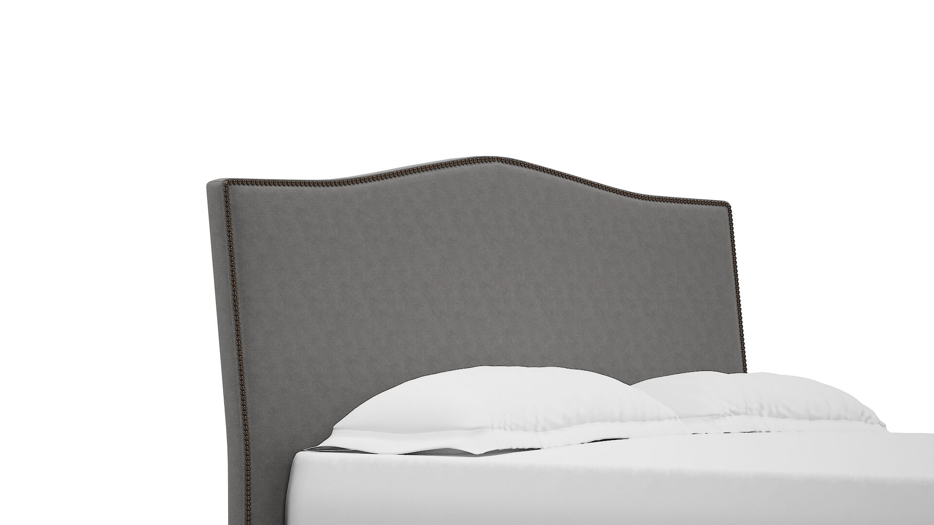 Prato Dream_d Charcoal Bed Queen Headboard